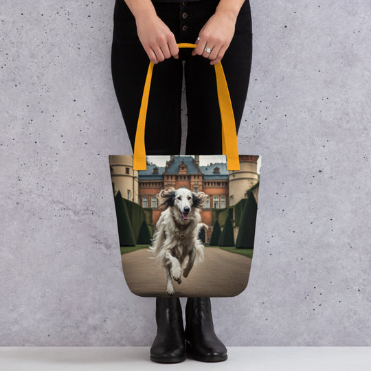 Tote bag-Borzoi