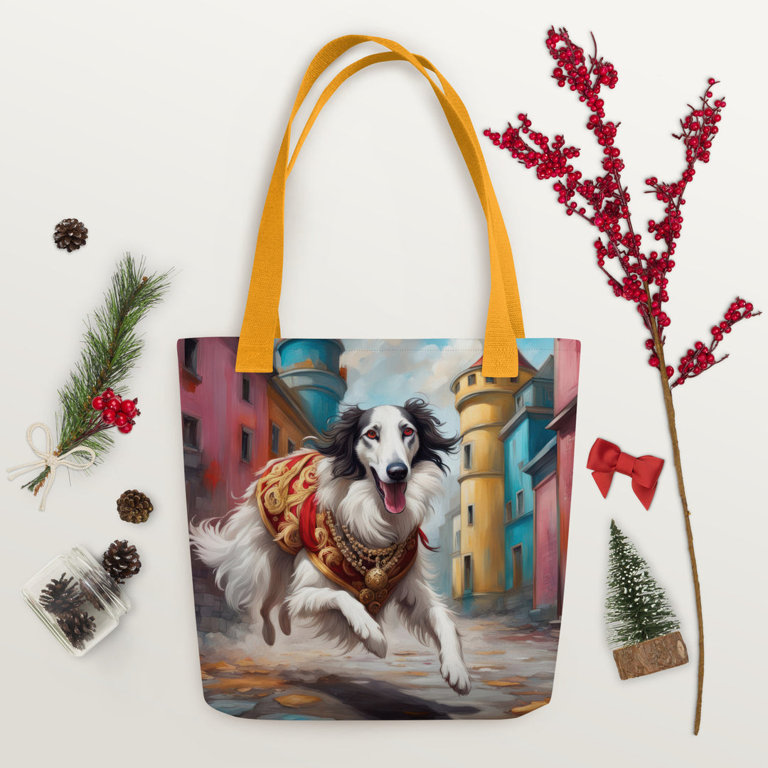 Tote bag-Borzoi V4