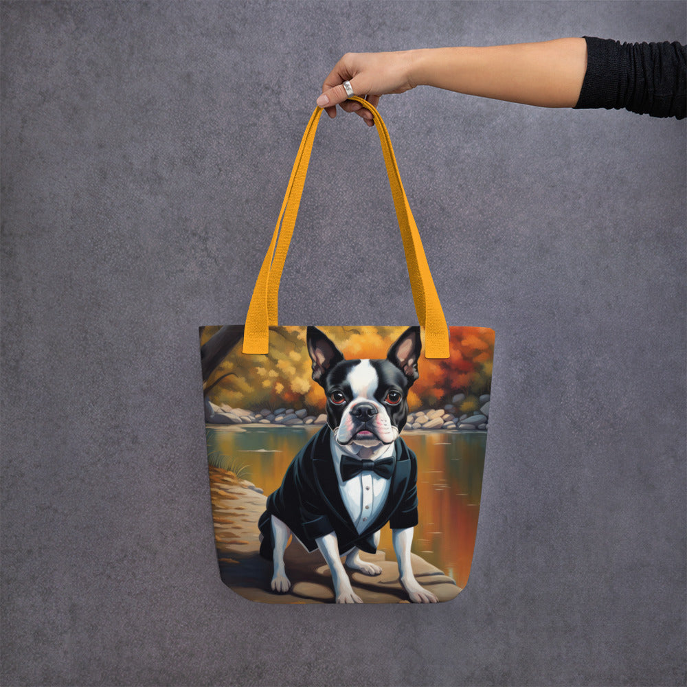 Tote bag-Boston Terrier V2