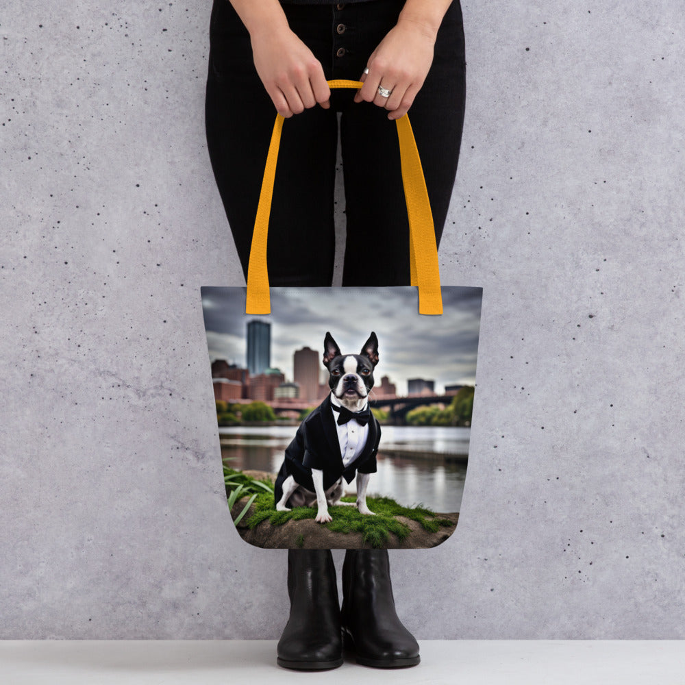 Tote bag-Boston Terrier V3