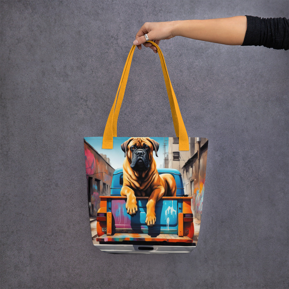 Tote bag-Bull Mastiff V3