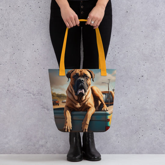 Tote bag-Bull Mastiff V6