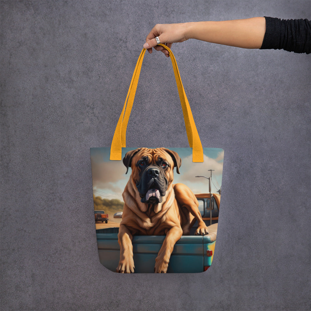 Tote bag-Bull Mastiff V6