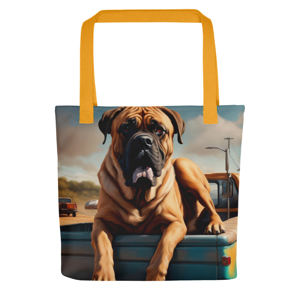 Tote bag-Bull Mastiff V6