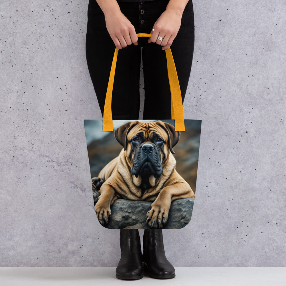 Tote bag-Bull Mastiff V7