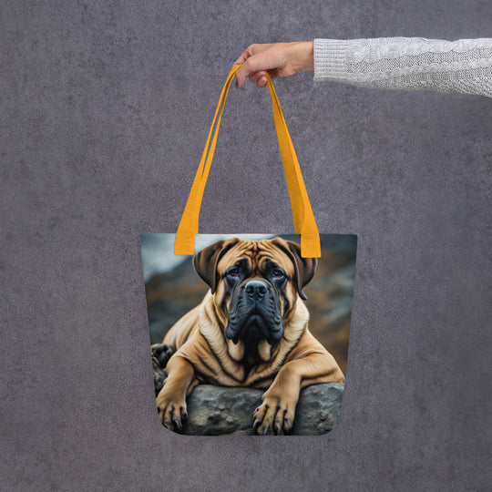 Tote bag-Bull Mastiff V7