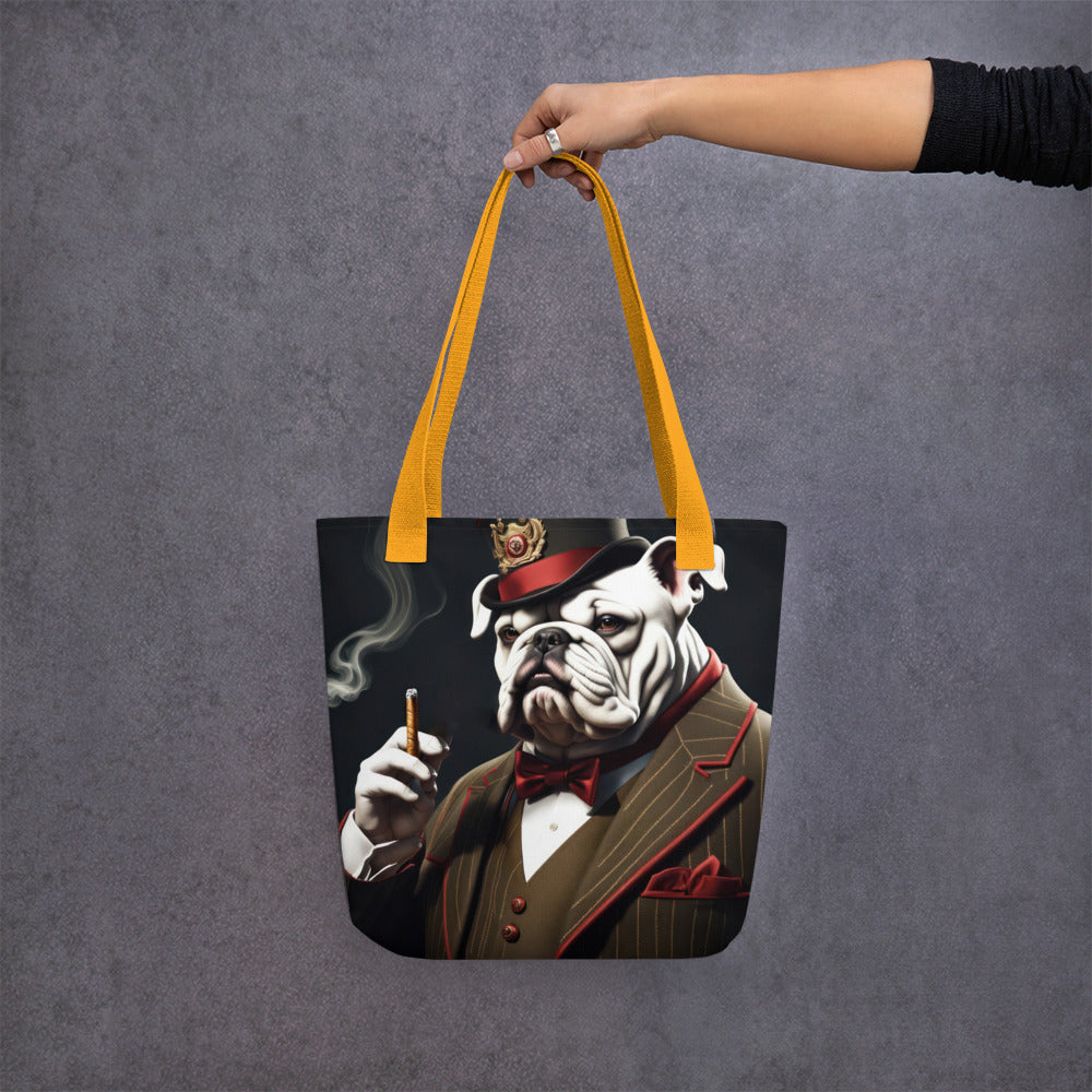 Tote bag-Bulldog