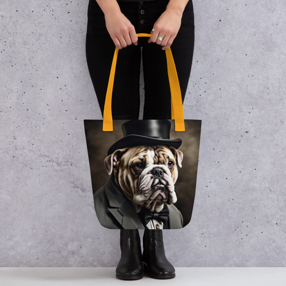 Tote bag-Bulldog V9