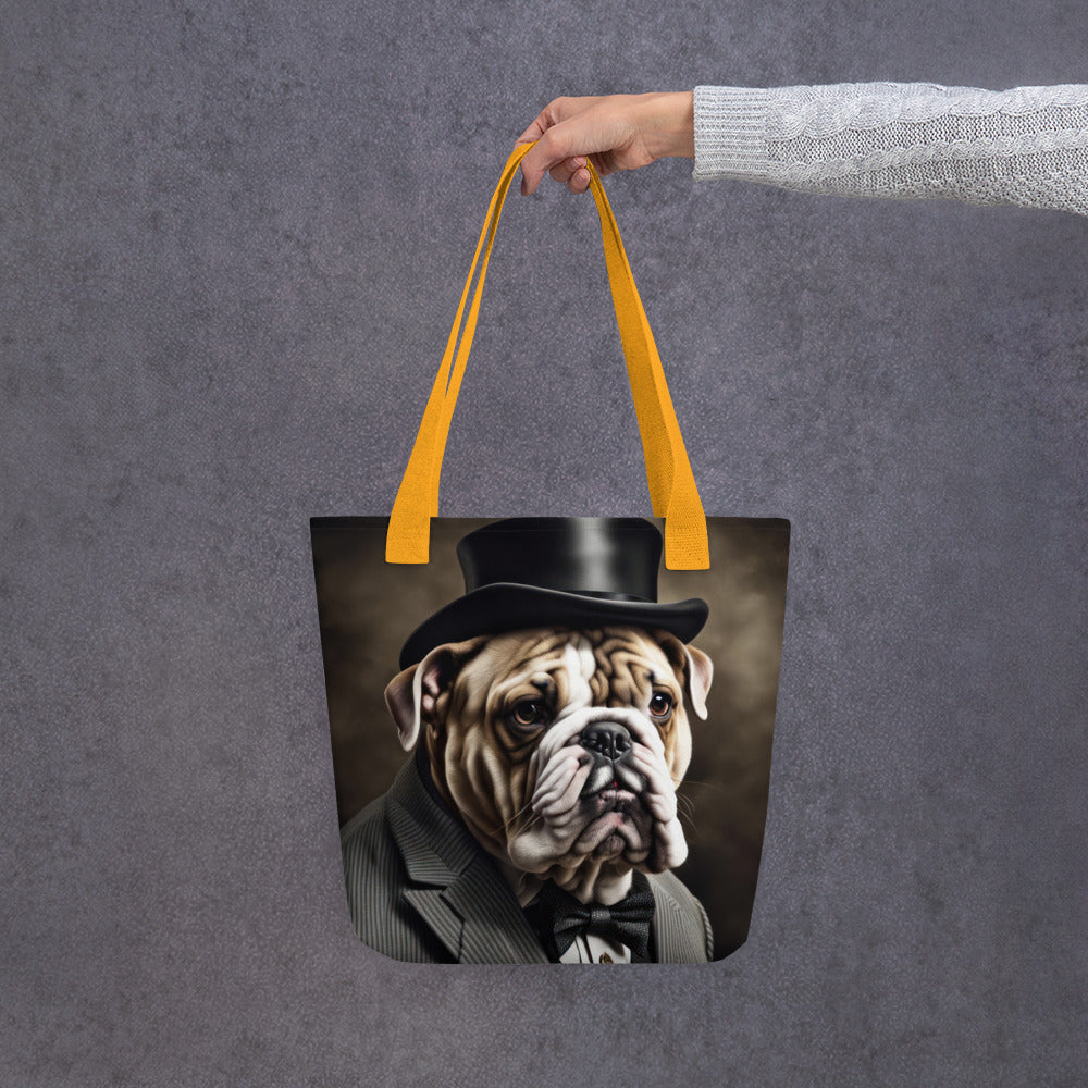 Tote bag-Bulldog V9