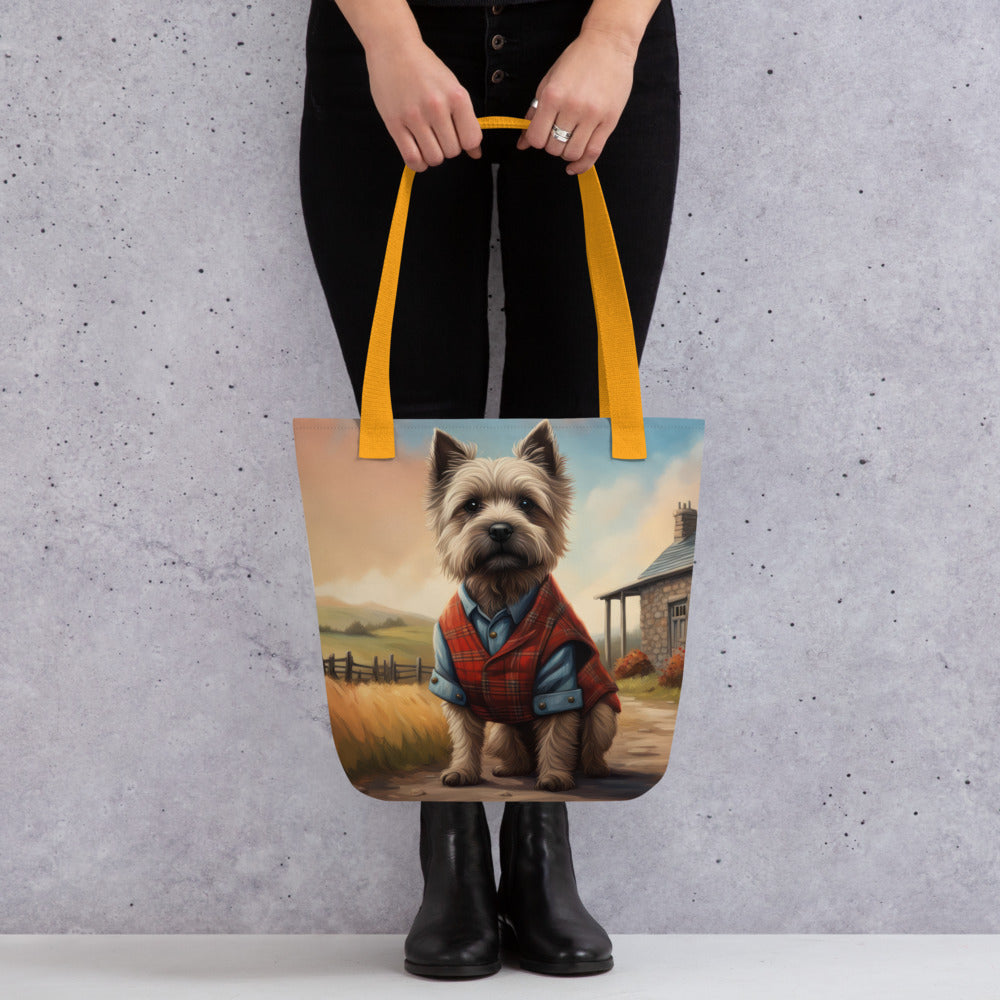 Tote bag-Cairn Terrier bV2