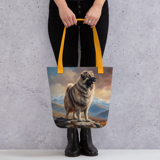 Tote bag-Caucasian Shepherd Dog V3