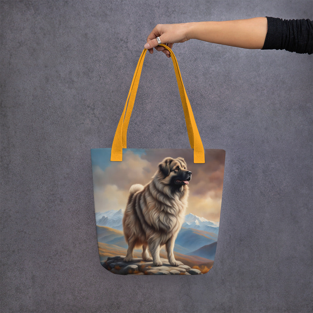 Tote bag-Caucasian Shepherd Dog V3