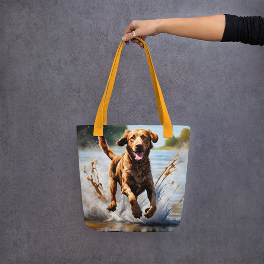 Tote bag-Chesapeake Retriever