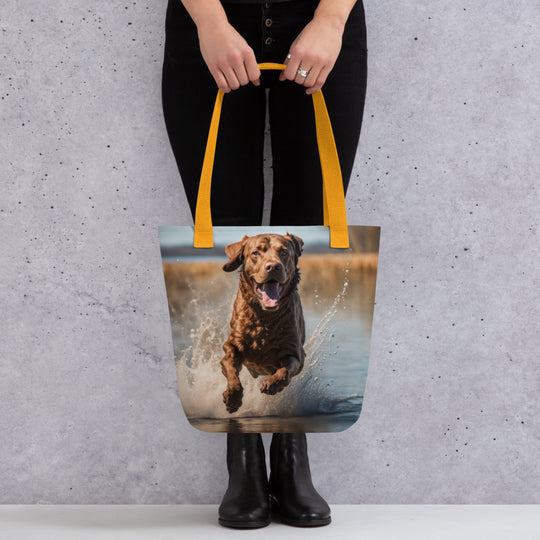 Tote bag-Chesapeake Retriever V2