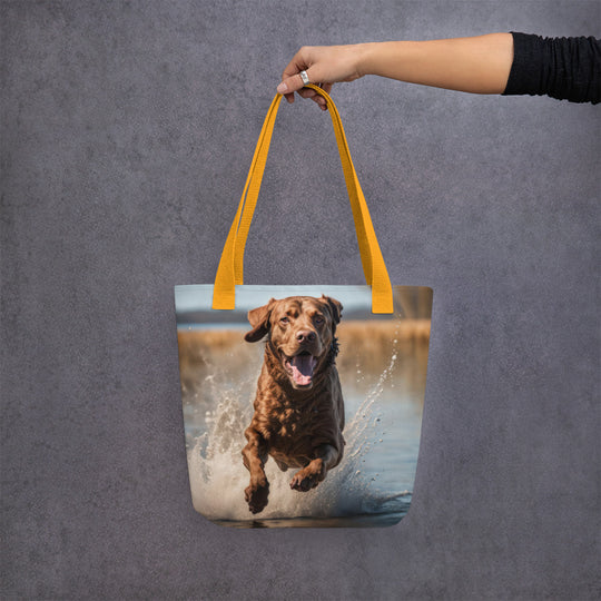 Tote bag-Chesapeake Retriever V2