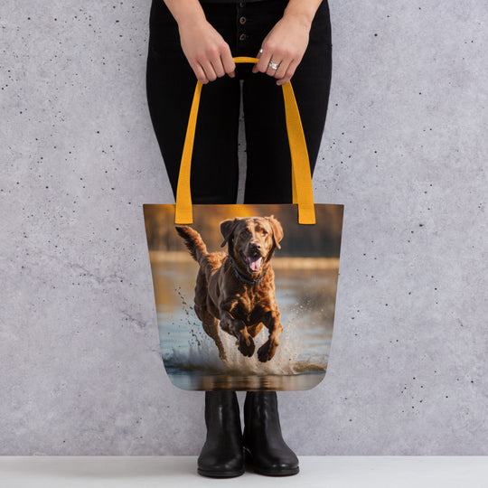 Tote bag-Chesapeake Retriever V3