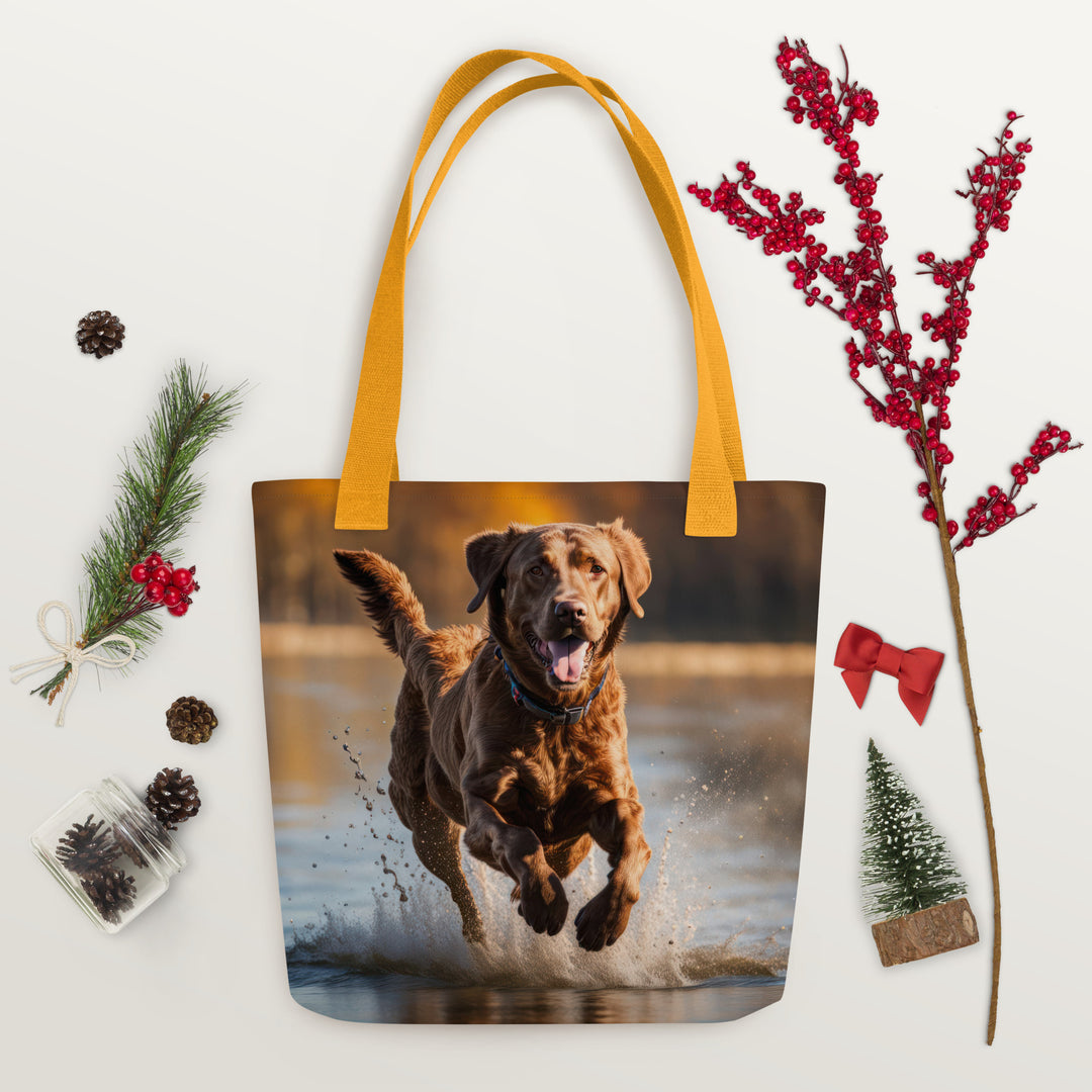 Tote bag-Chesapeake Retriever V3