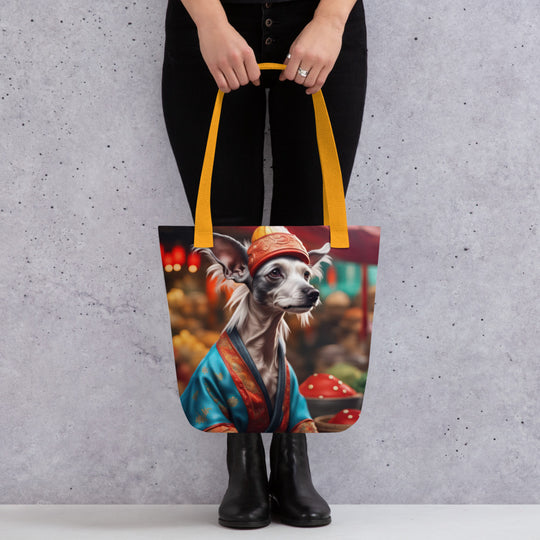 Tote bag-Chinese Crested Dog V2