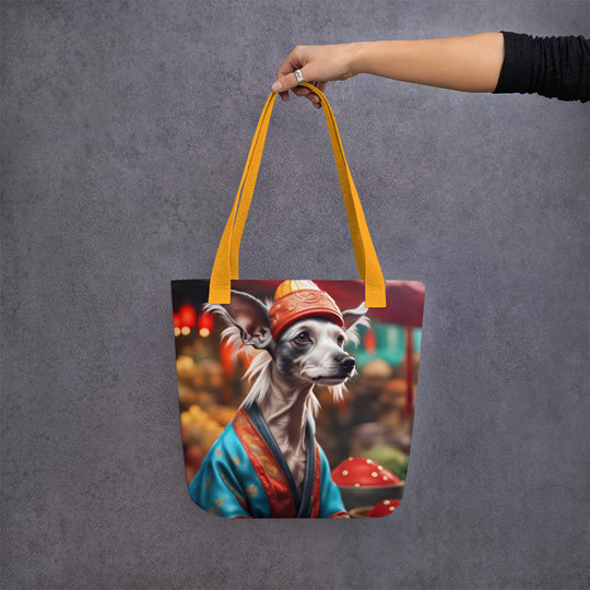 Tote bag-Chinese Crested Dog V2