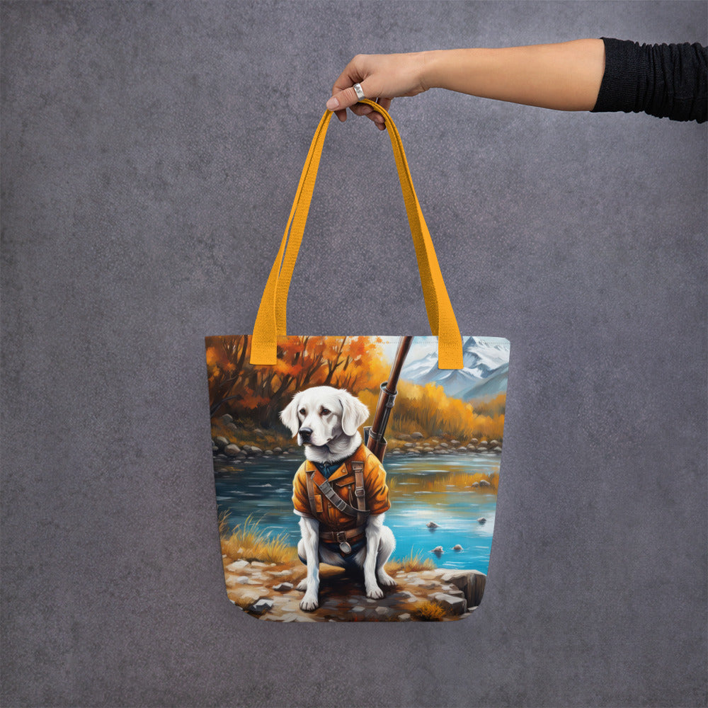 Tote bag-French Pointing Dog Pyrenean V4