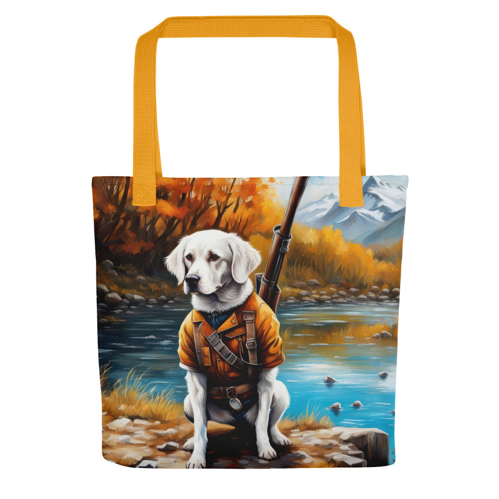 Tote bag-French Pointing Dog Pyrenean V4