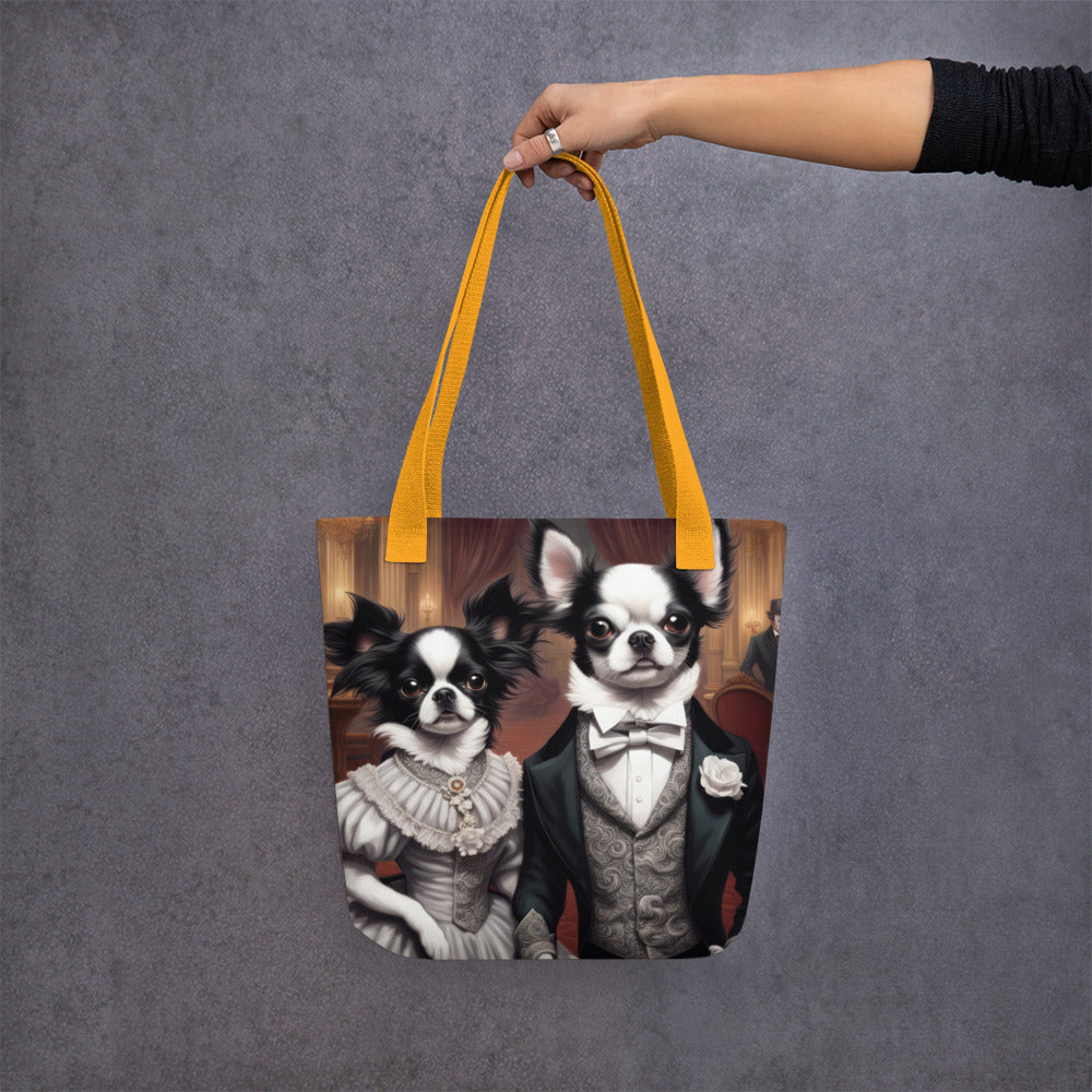 Tote bag-Japanese Chin V12