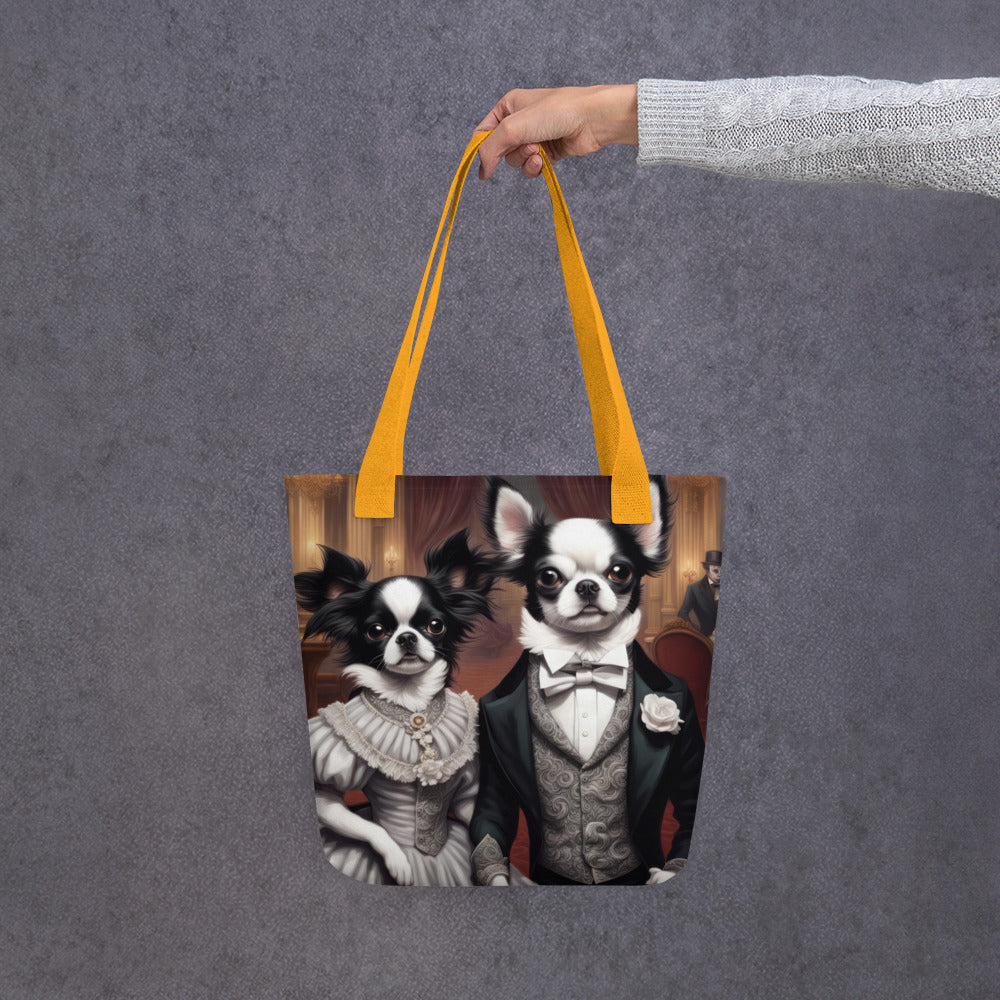 Tote bag-Japanese Chin V12