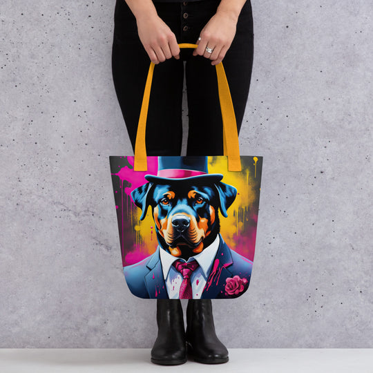 Tote bag-Rottweiler V2