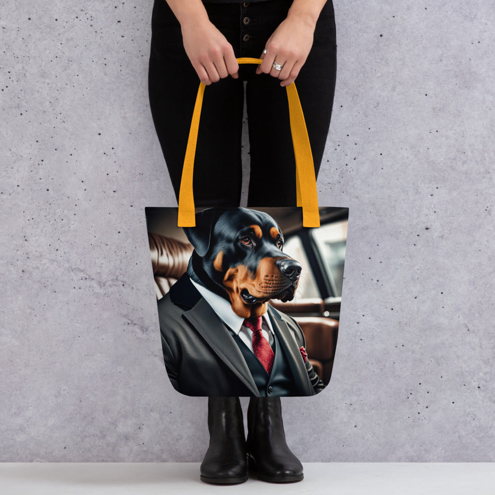 Tote bag-Rottweiler V10