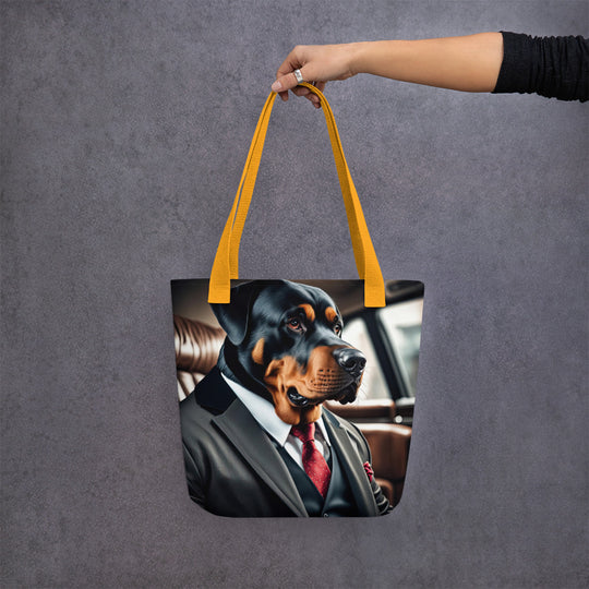 Tote bag-Rottweiler V10