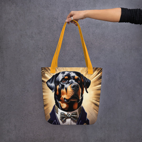 Tote bag-Rottweiler V17