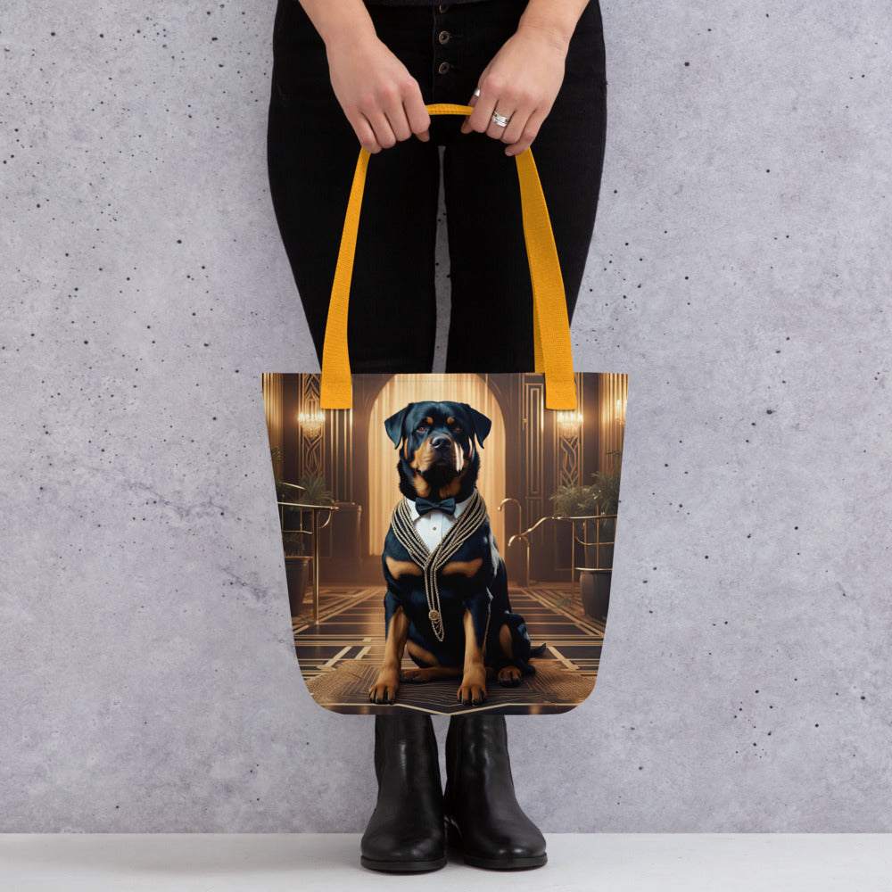 Tote bag-Rottweiler V18