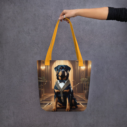 Tote bag-Rottweiler V18