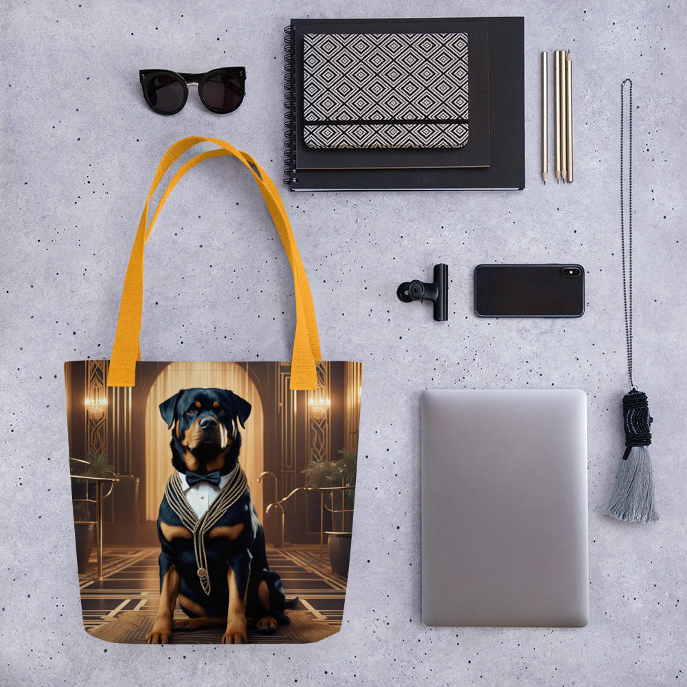 Tote bag-Rottweiler V18