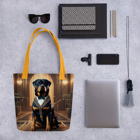 Tote bag-Rottweiler V18