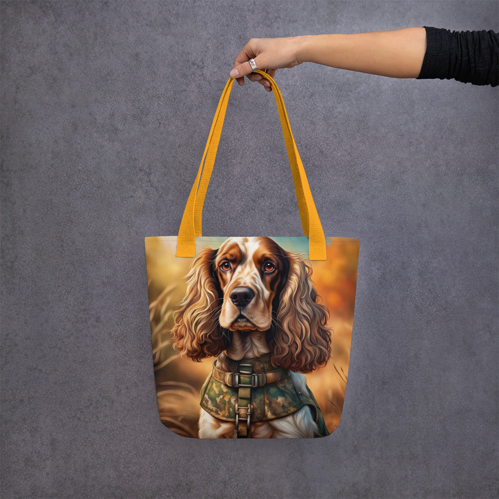 Tote bag-Cocker Spaniel  V2