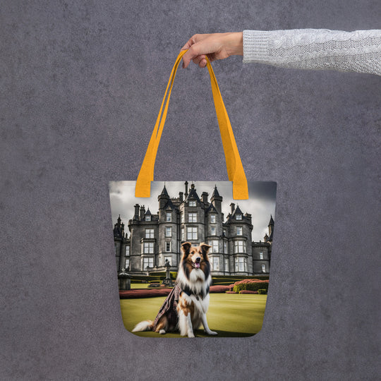 Tote bag-Collie V6