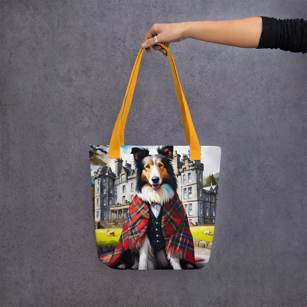 Tote bag-Collie V7