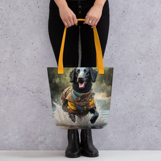 Tote bag-Curly-Coated Retriever V2