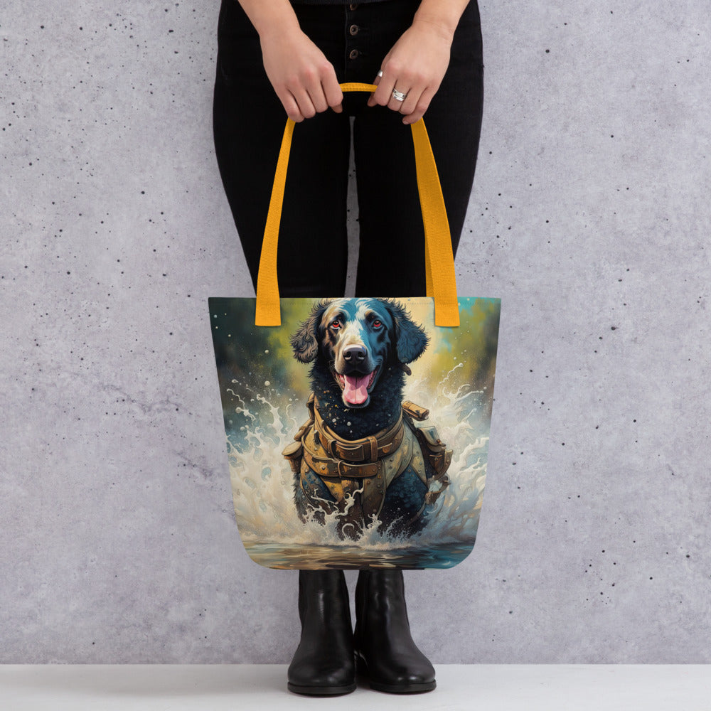 Tote bag-Curly-Coated Retriever V3