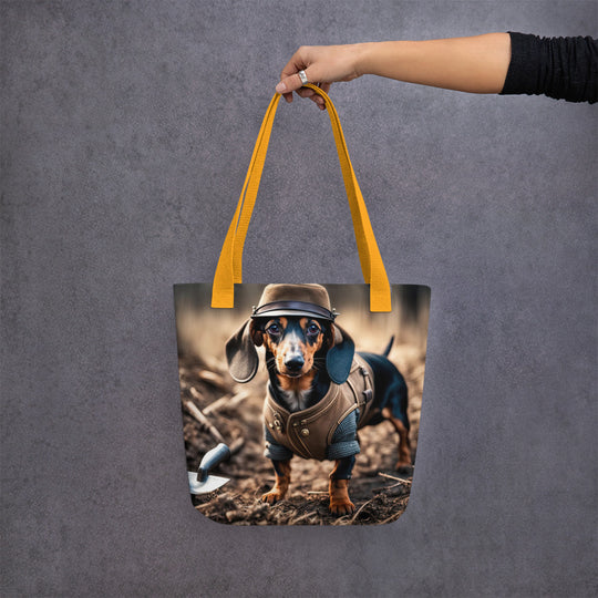 Tote bag-Dachshund