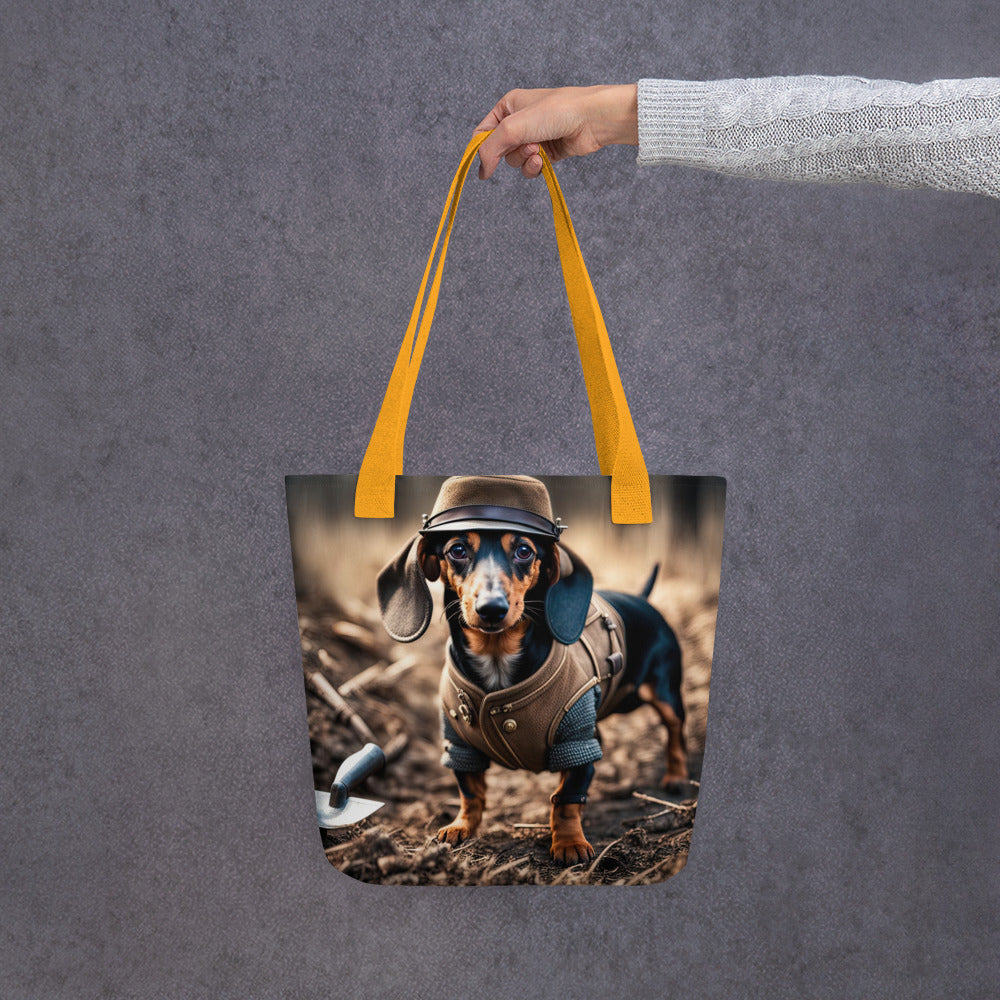 Tote bag-Dachshund