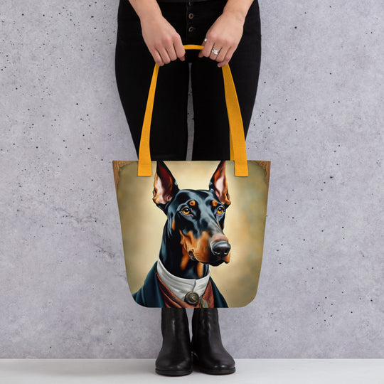 Tote bag-Doberman Pinscher