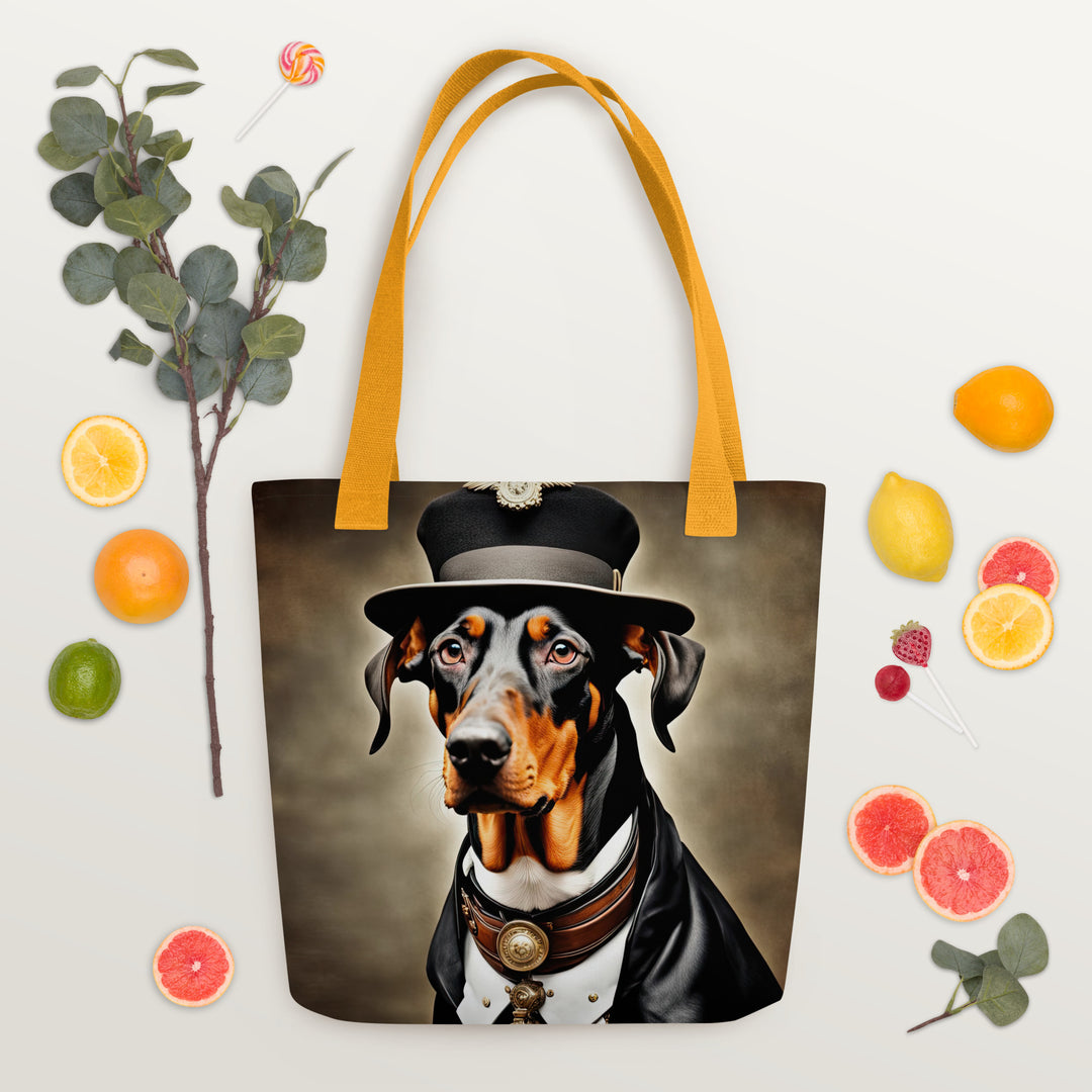 Tote bag-Doberman Pinscher V5