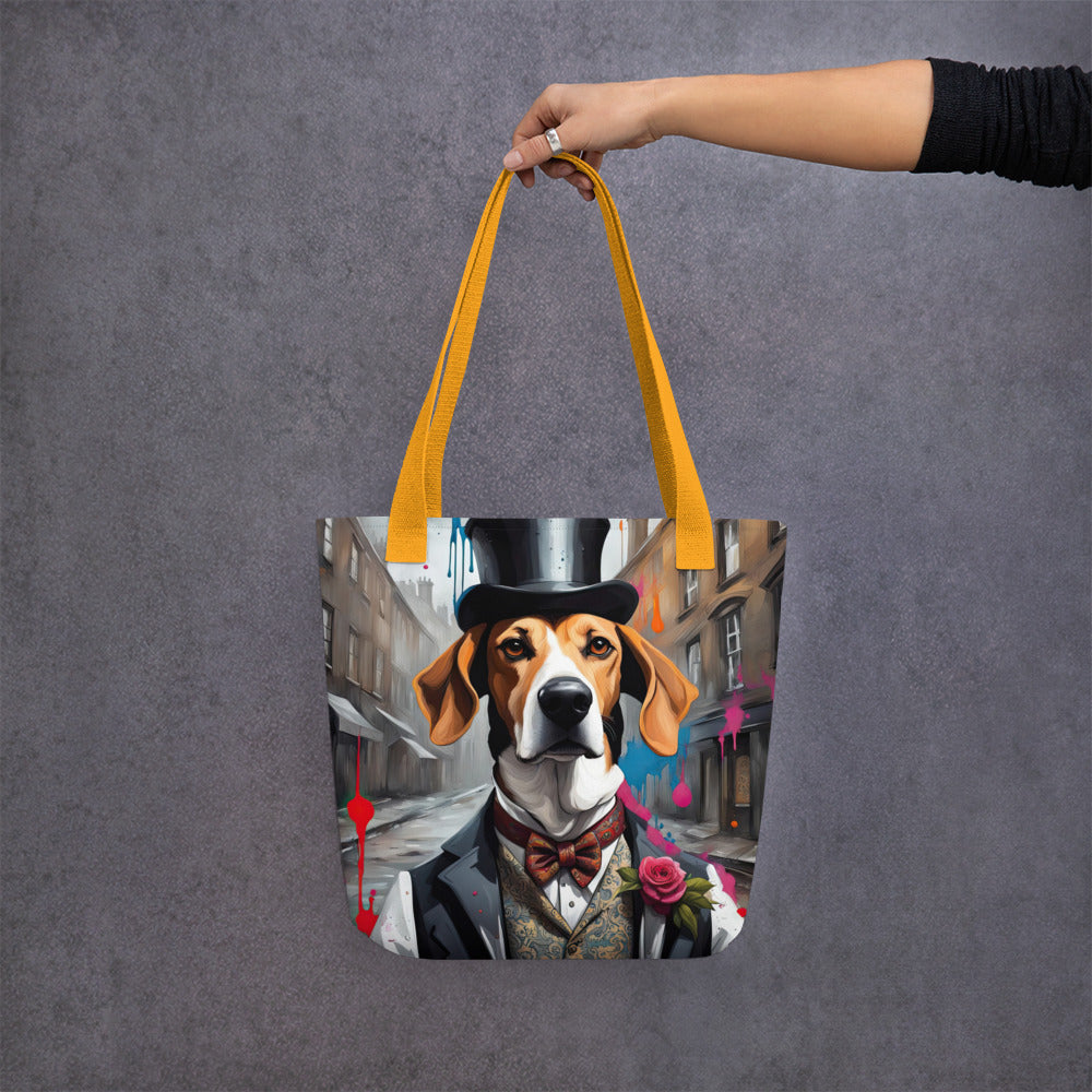 Tote bag-English Foxhound V3