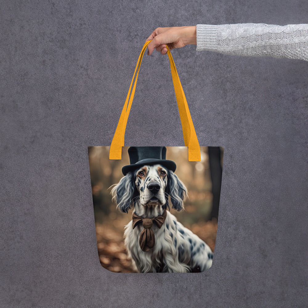 Tote bag-English Setter