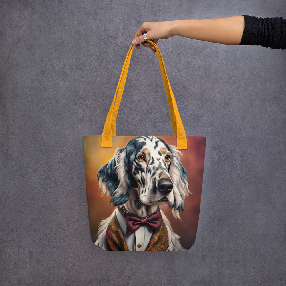 Tote bag-English Setter V3