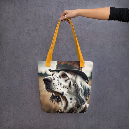 Tote bag-English Setter V4