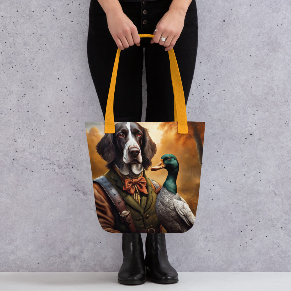 Tote bag-German Longhaired Pointer V3