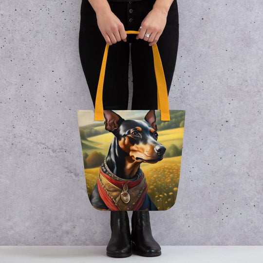 Tote bag-German Pinscher